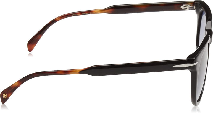 David Beckham Unisex Sunglasses 52 Wr7/08 Black Havana, 52 Wr7/08 Black Havana