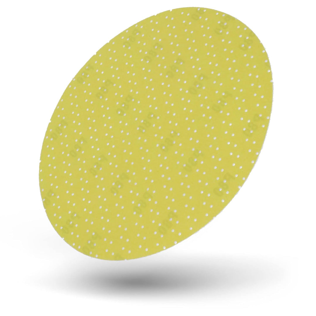 PRODIAMANT Schleifscheiben 225mm perforiert für Wand und Deckenschleifer 25 Stück Körnung P80 grob,