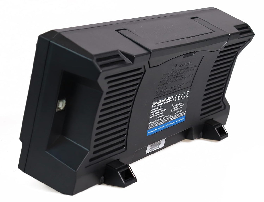 PeakTech 1404, Digital Speicher Oszilloskop, Schwarz & Peak Tech P 8200 – Messzubehör Set für Digita