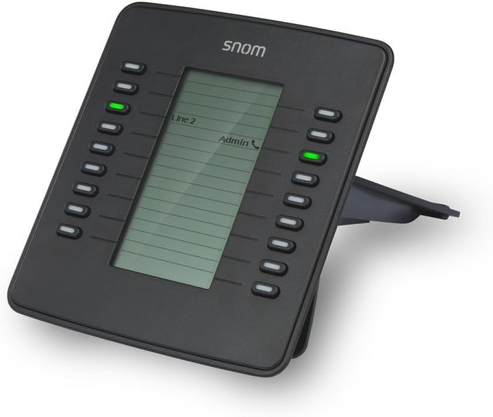 Snom D7 USB-Erweiterungsmodul für D7xx-Telefone (hochauflösendes Schwarz-Weiss-Display mit Hintergru