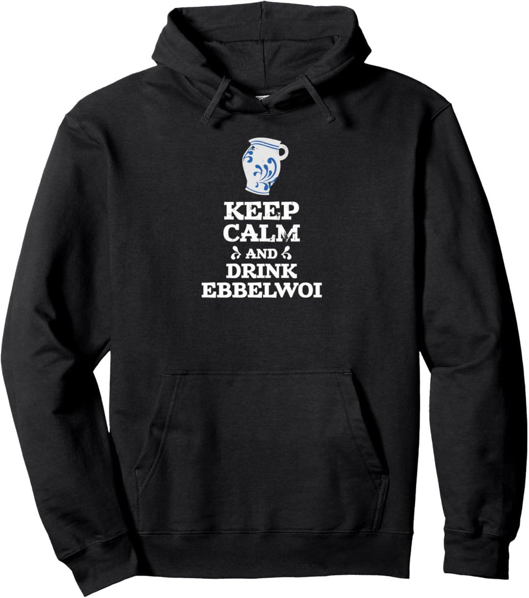 Apfelwein Frankfurt | lustiger Spruch mit Ebbelwoi Bembel Pullover Hoodie