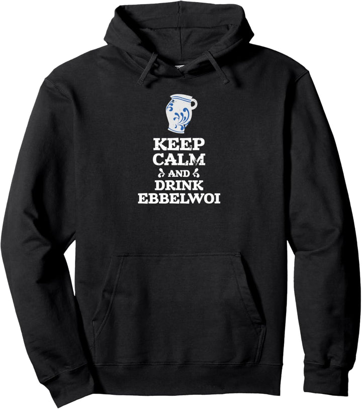Apfelwein Frankfurt | lustiger Spruch mit Ebbelwoi Bembel Pullover Hoodie