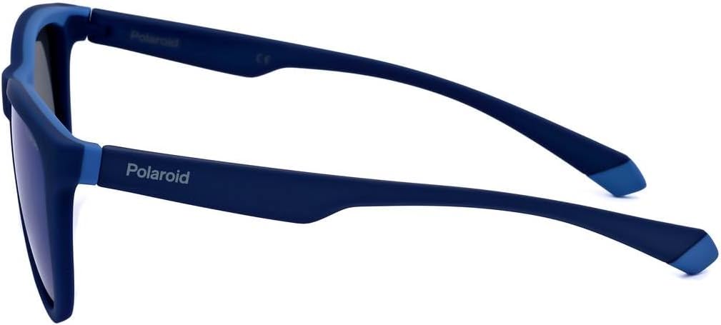 Polaroid Unisex Sunglasses 56 Zx9/5x Blue Azure, 56 Zx9/5x Blue Azure