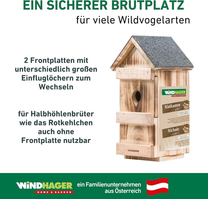 Nistkasten 3 in 1