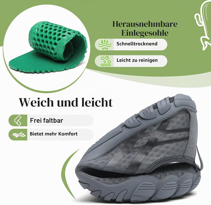 SAGUARO Badeschuhe Damen Aquaschuhe Herren Slip On Atmungsaktiv Schnelltrocknend Wasserschuhe Outdoo