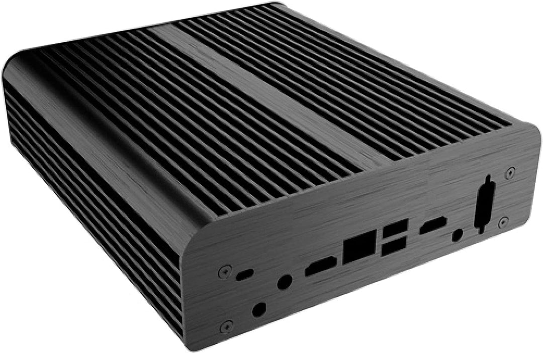 Akasa Newton S7D | Entwickelt für Intel 7th Gen NUC (Dawson Canyon) | PC-Aluminium-Gehäuse | Lüfterl
