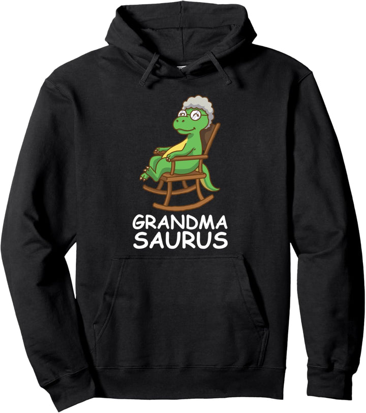 Dont Mess With Grandmasaurus Pullover Hoodie
