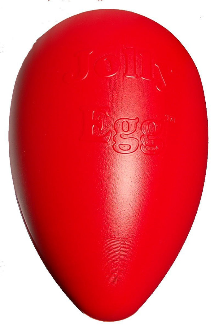 Jolly Pets Jolly Ei Hartplastik -Kugel für Pets Spass-Hunde Chewers Spielzeug Rot 20cm