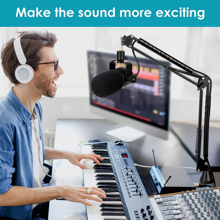 YOUSHARES Mikrofonarm für Rode PodMic & PodMic USB - Profi Microphone Arm Ständer inklusive Schaumst