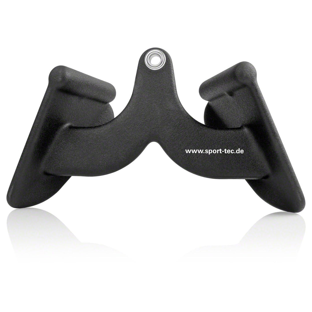 Sport-Tec ergonomischer Rudergriff, Seilzug Krafttraining Muskelaufbau Bizeps Curls, 31,5x16 cm