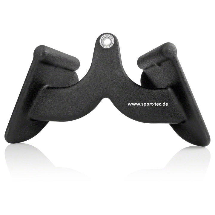 Sport-Tec ergonomischer Rudergriff, Seilzug Krafttraining Muskelaufbau Bizeps Curls, 31,5x16 cm