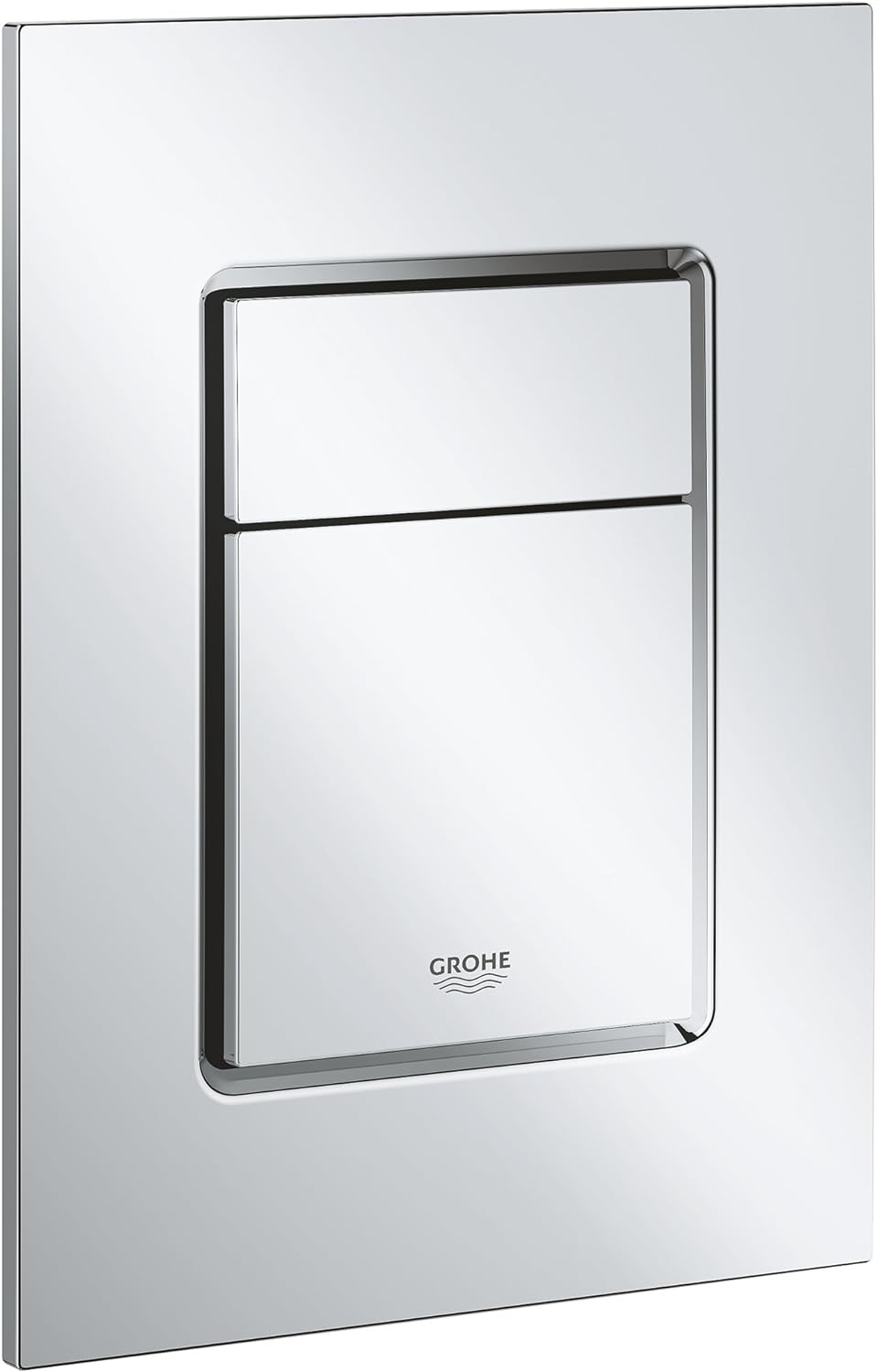 GROHE Skate Cosmopolitan S | WC- Betätigungsplatte für Rapid SL | S-Size, 130 x 172 mm, 2-Mengen- un