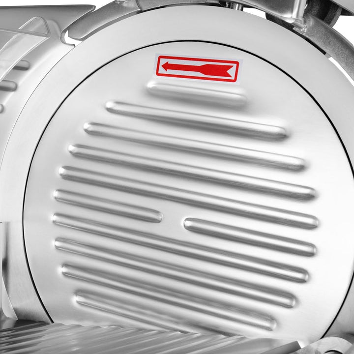 Beeketal 'Profi 250' Aufschnittmaschine mit Ø 250 mm Spezialmesser (glatte Schneide), Schnittstärke