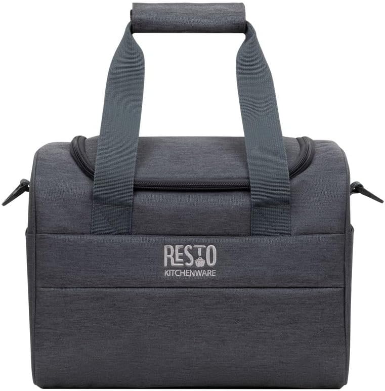 RESTO 5514 Bequeme Faltbare Thermotasche 14 L (30 x 22 x 22 cm) – isolierte Kühltasche für Einkauf,