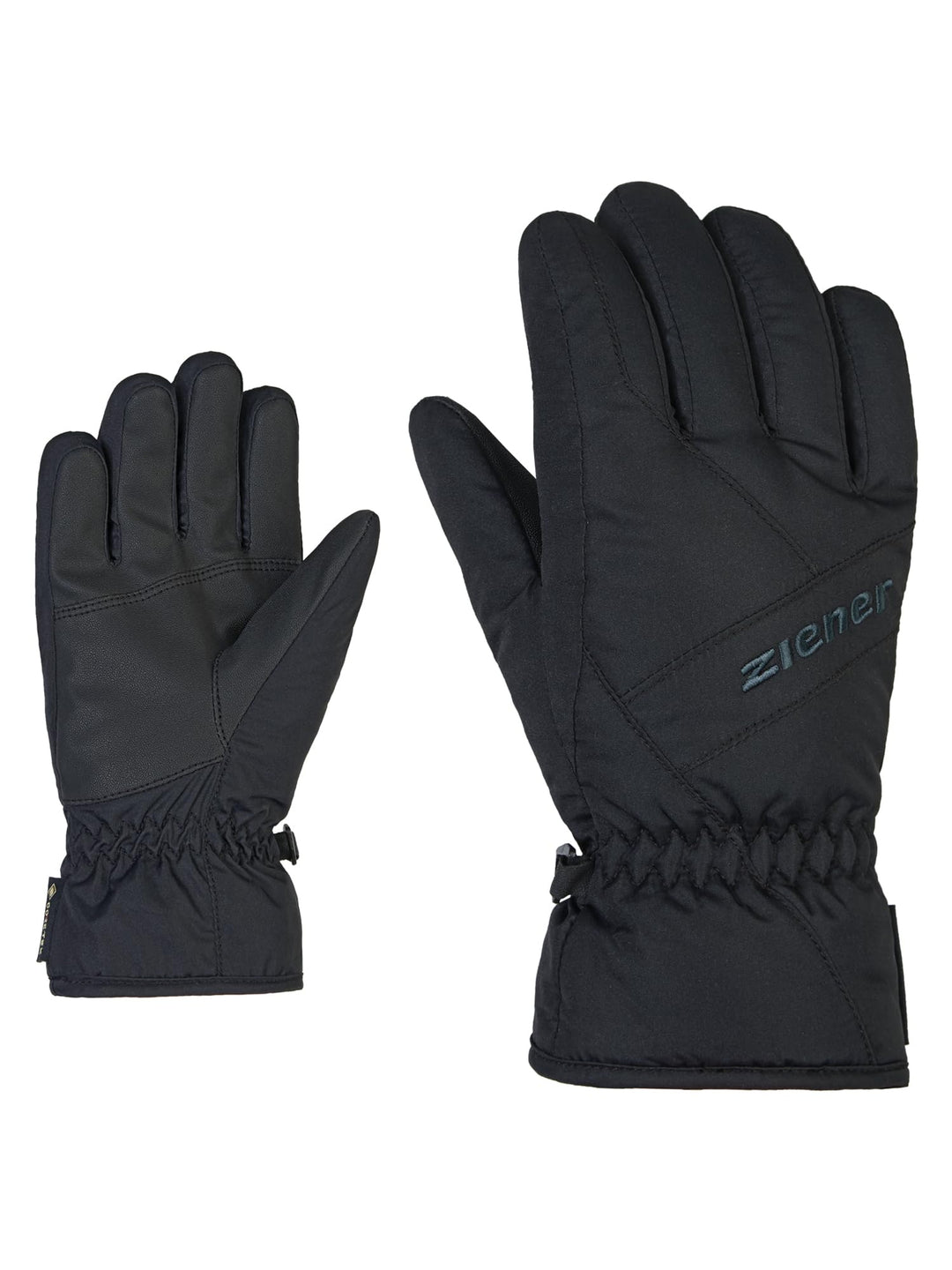 Ziener Kinder LINARD GTX glove junior Ski-Handschuhe/Wintersport | wasserdicht, atmungsaktiv, black,