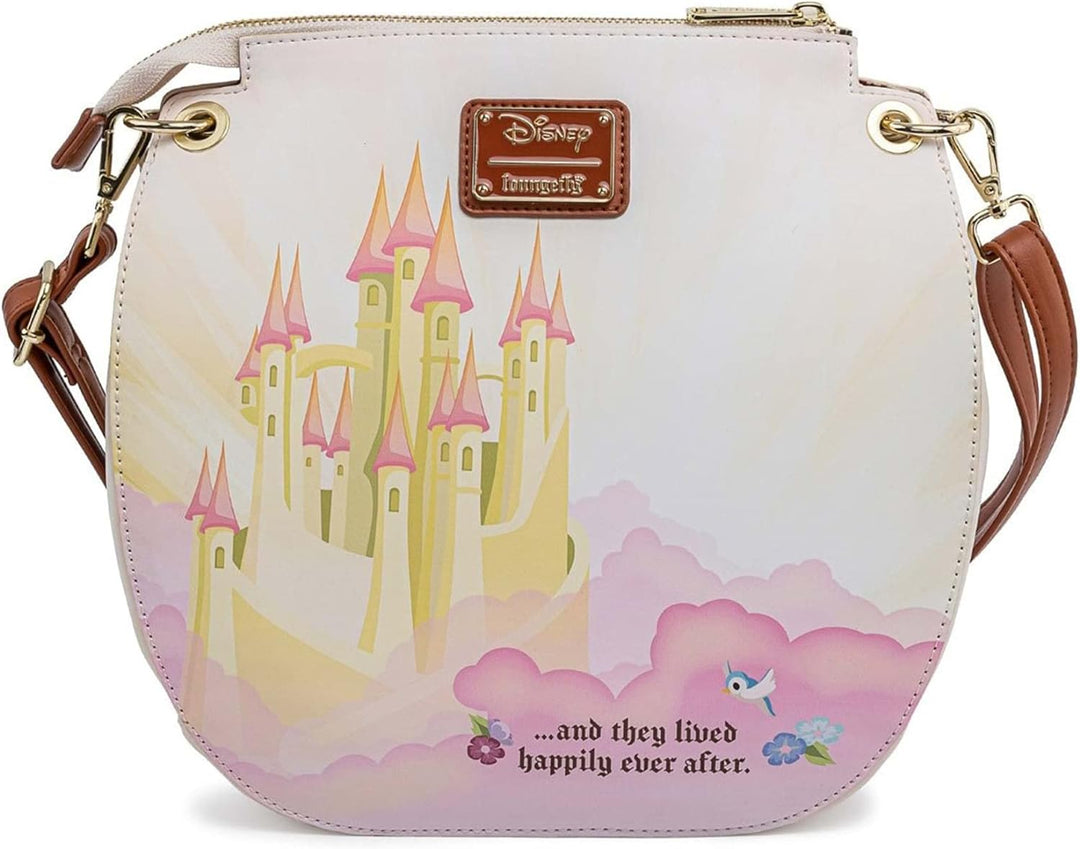 Loungefly Bolso Bandolera Blancanieves Y Los 7 Enanitos Castillo 196571 Schultertasche Disney Schnee