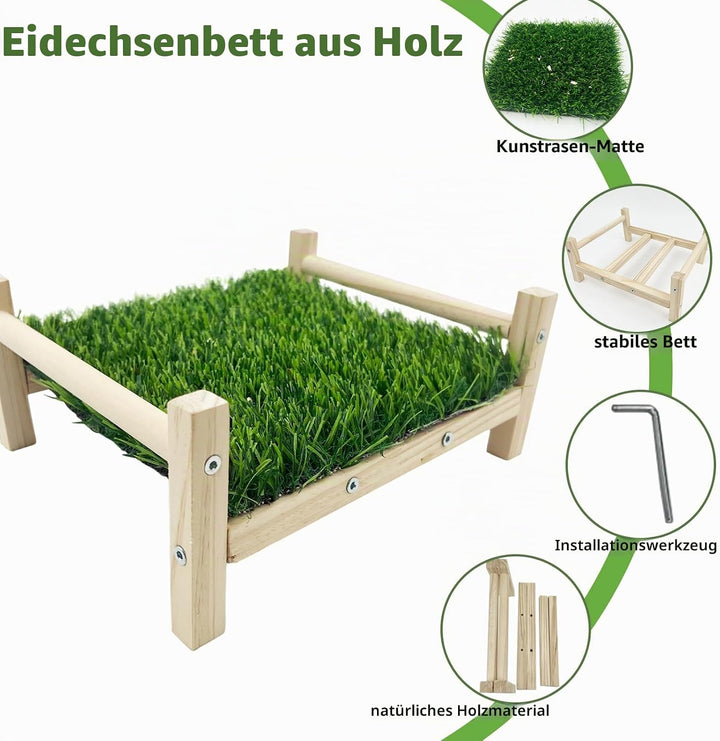 FlidRunest Vogelfutterbett, Papageien-Hängematten-Bett, Papageien-Gras-Sitzstange, Vogelsitzstange,