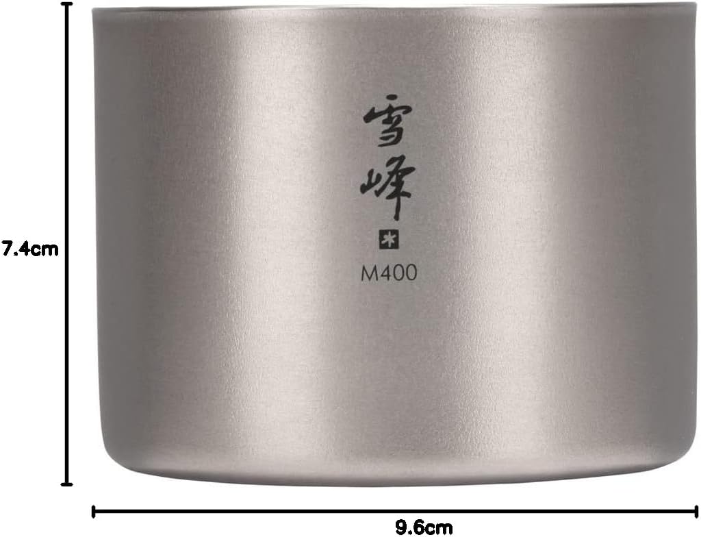 Ti-Double M400 Stapelbecher D 3.7" H 2.9", D 3.7" H 2.9"
