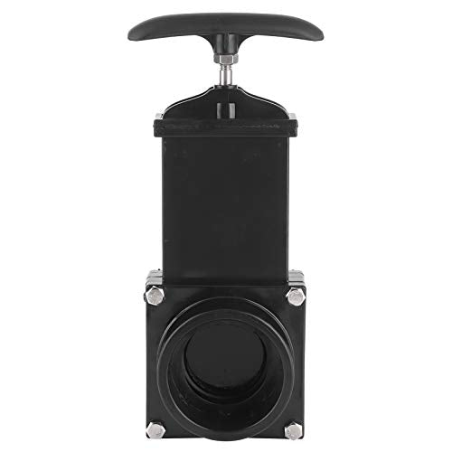 KIMISS RV Abfallventil mit Kunststoffgriff, 50 mm RV Ablassventil Abwasserkanal ABS-Ventil für Outdo