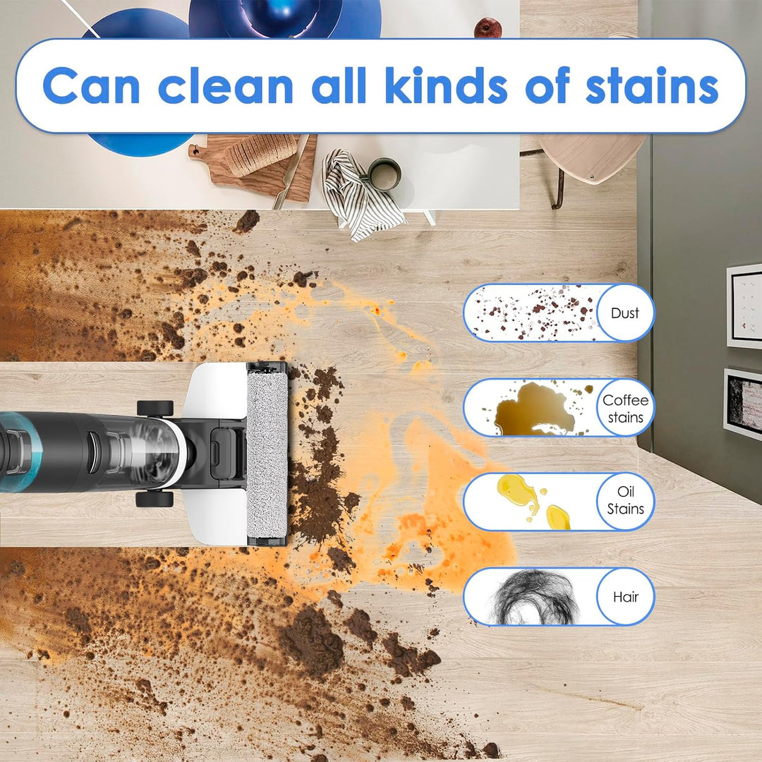 Ersatz-Bürstenrollen, kompatibel mit Tineco iFloor 3/ Floor One S3/ iFloor 2 schnurlosem Nass- und T