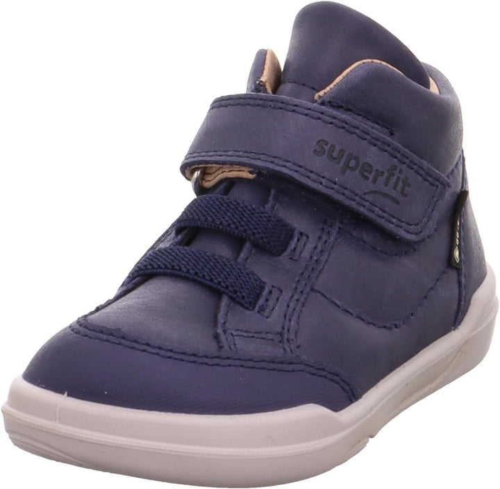 Superfit Jungen SUPERFREE leicht gefütterte Gore-Tex Lauflernschuhe 24 EU Blau 8000, 24 EU Blau 8000