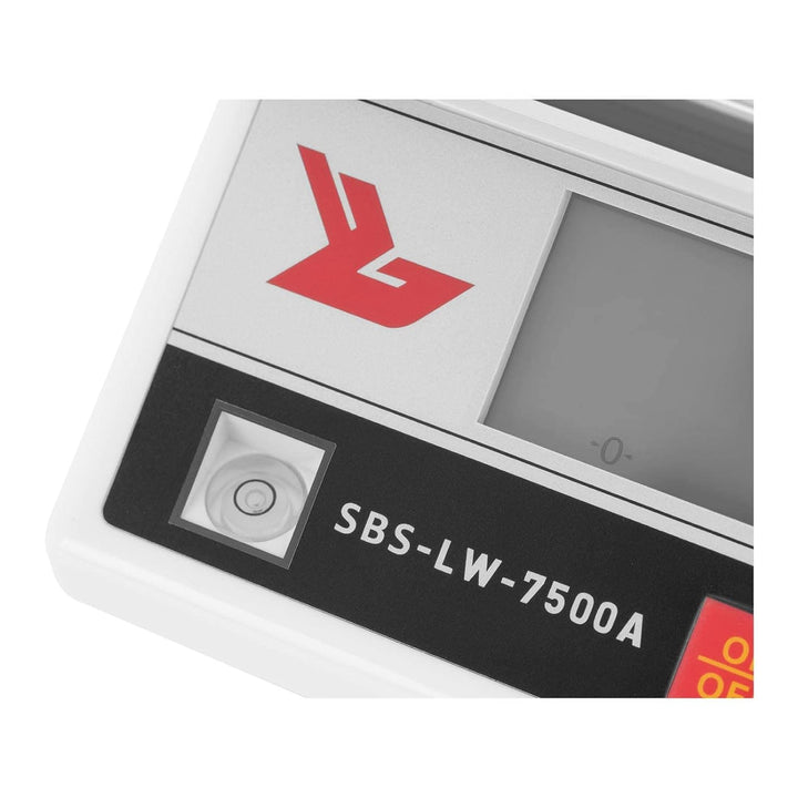 Steinberg Systems SBS-LW-7500A Feinwaage Präzisionswaage Digitalwaage (7500 g / 0,1 g, LCD Display,