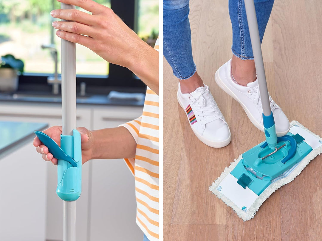 Leifheit Bodenwischer Set CLEAN Twist M Ergo Micro Duo und Kraftreiniger Set Clean Twist Ergo 2.0 mi