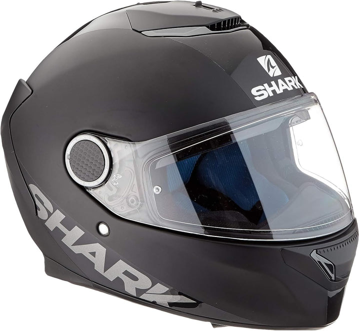 SHARK Herren Nc Motorrad Helm Schwarz/Rot, Schwarz/Rot