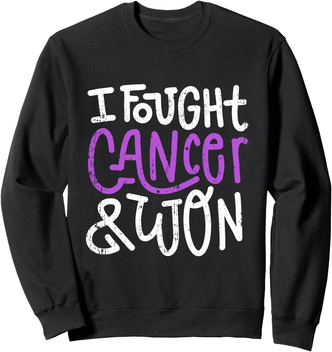 Bauchspeicheldrüsenkrebs bekämpft Lila Bauchspeicheldrüsenüb Sweatshirt