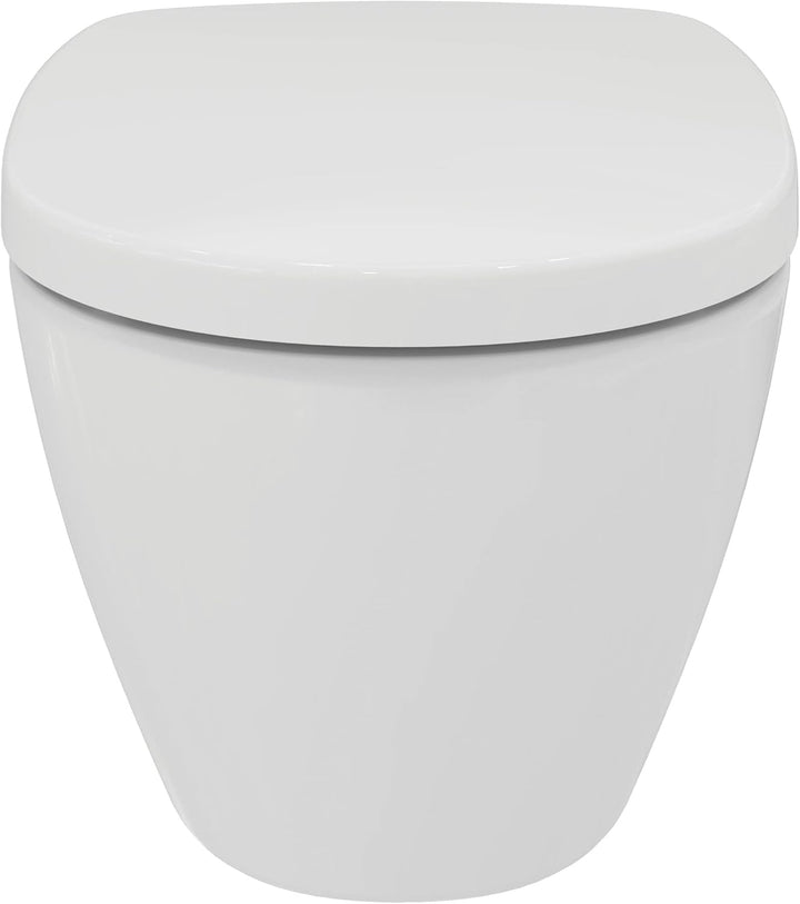 Ideal Standard E272601 WC-Paket Connect, Wandtiefspül-WC inkl. WC-Sitz Softclose (Absenkautomatik) W