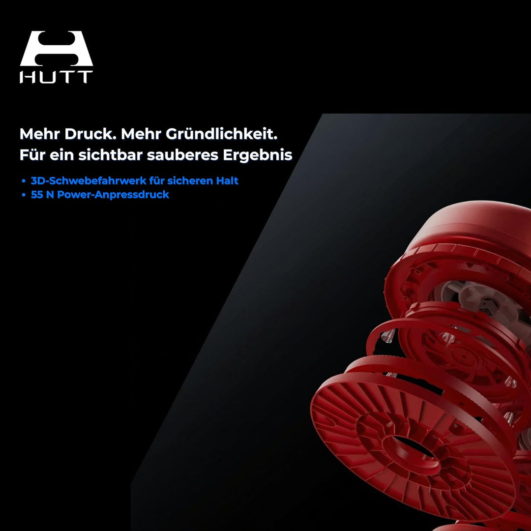 HUTT DDC55 PRO Fensterputzroboter – Multi-Surface Reinigungsroboter für Fenster, Fliesen, Spiegel &