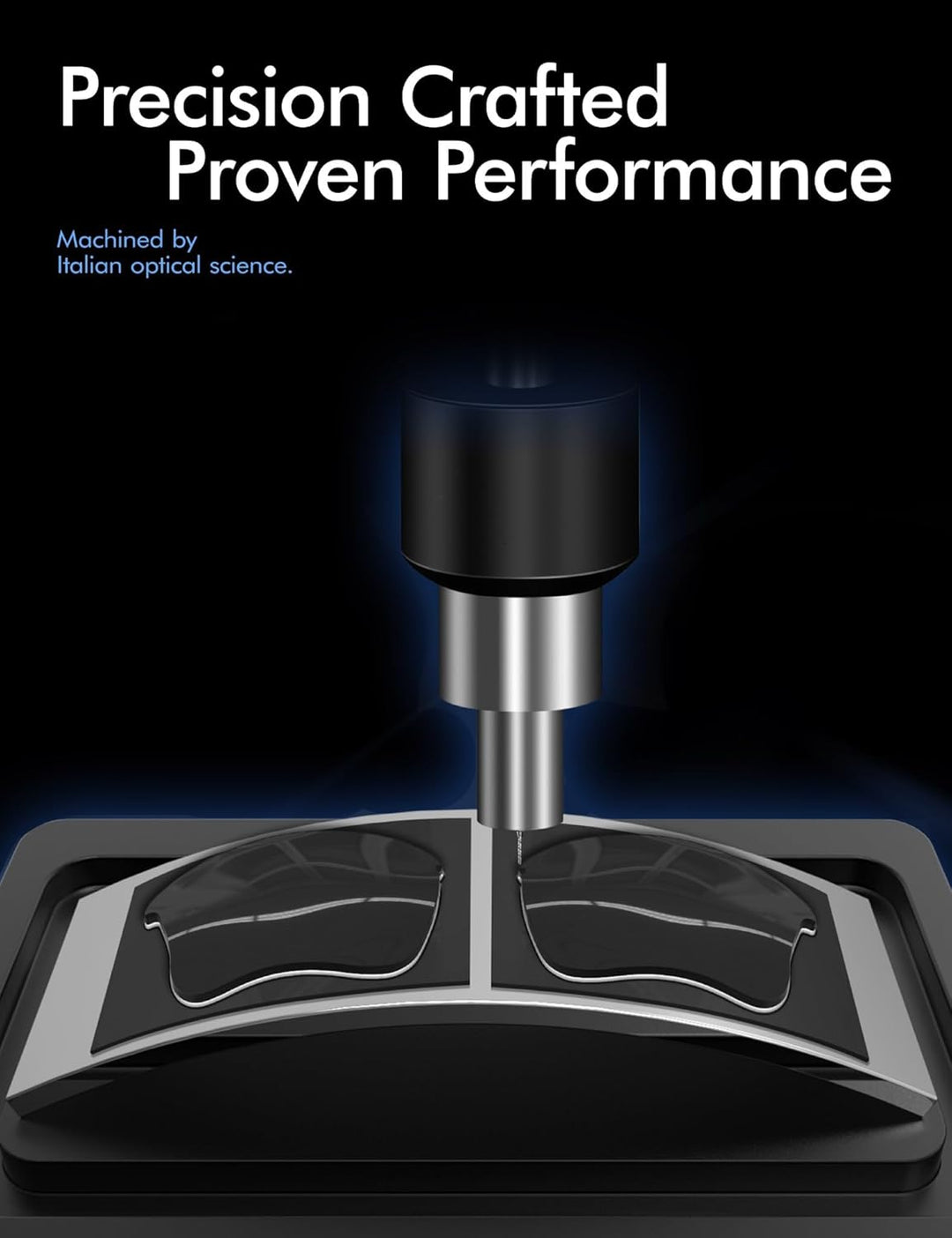 Saucer Premium-Ersatzgläser und Gummi-Kits für Oakley Fast Jacket XL OO9156 Sonnenbrillen High Defen