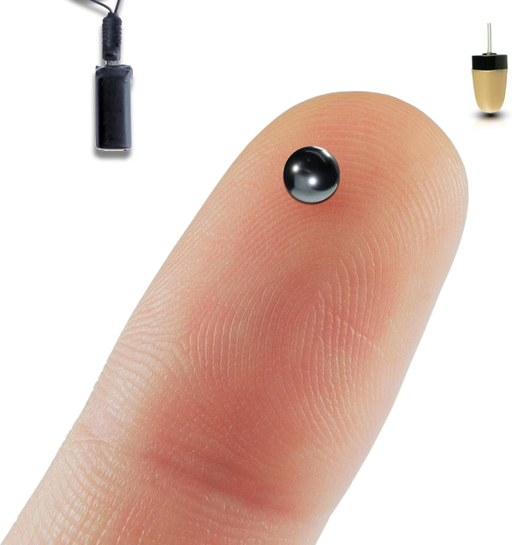 PingaOculto Spion Kopfhörer Bluetooth für Prüfung Mini Nano Unsichtbare Kopfhörer für Handy mit Mikr