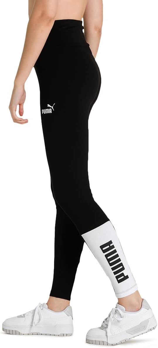 PUMA Damen Pants Power Colourblock Leggings Damen L Black