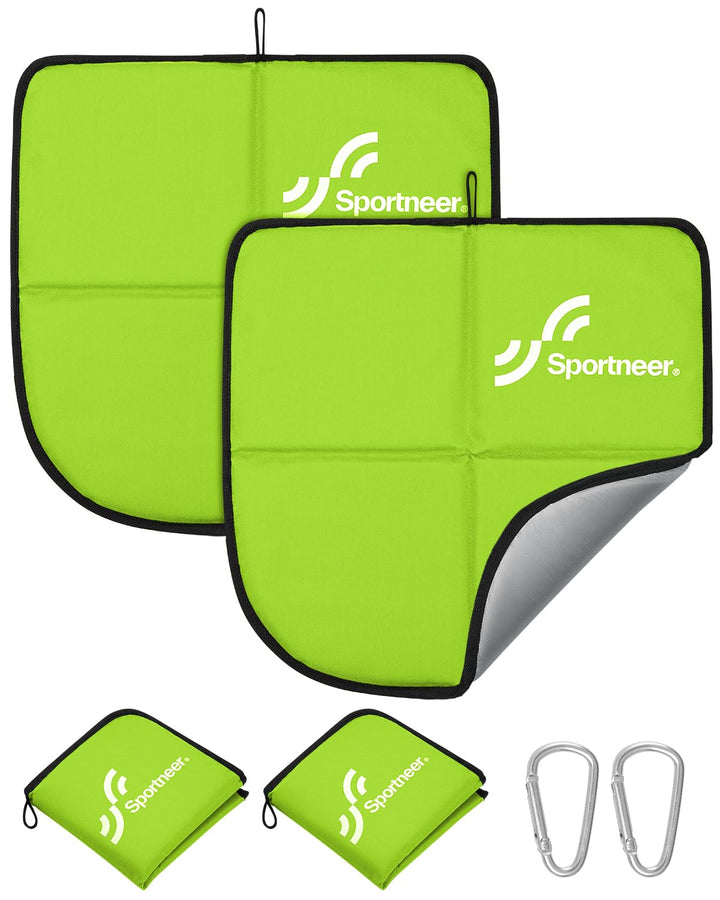 Sportneer Sitzkissen Outdoor, Sitzunterlage Outdoor Wasserdicht Oxford-Stoff Thermo Sitzkissen Faltb