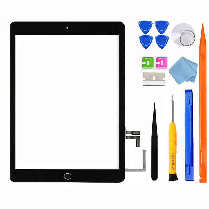 JPUNG Digitizer für iPad 5 Ersatz Bildschirm 9.7 Inch 2017, Only für 5.Generation Touchscreen Displa