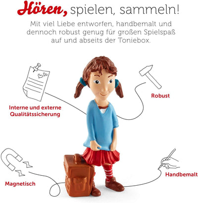 tonies Hörfiguren für Toniebox, Ella – Ella in der Schule, Hörbuch für Kinder ab 7 Jahren, Spielzeit