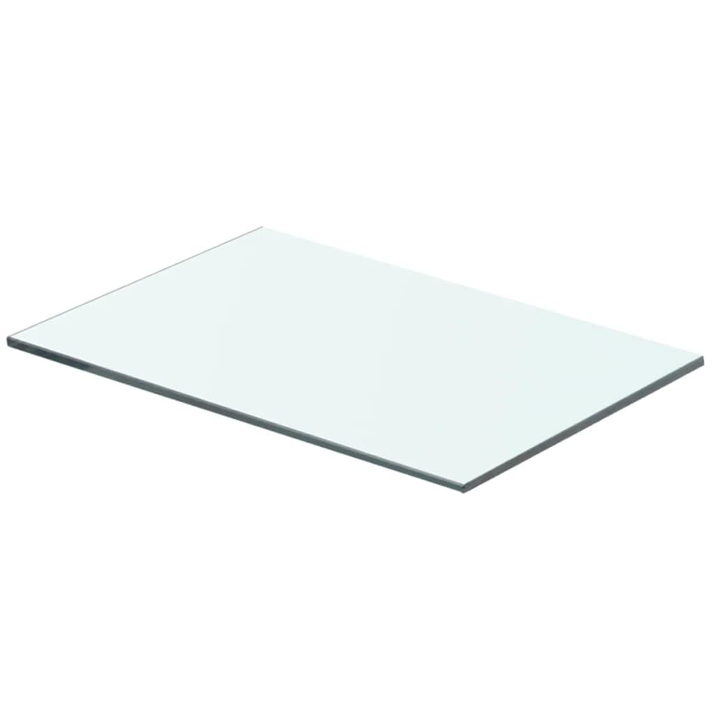 FIRBNUS 40x20x0,8 cm Storage Shelves Glas Glasregalboden Schwebend Bad Regal Glas für Wohnzimmer Bad