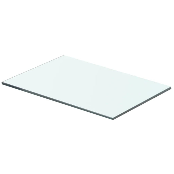 FIRBNUS 40x20x0,8 cm Storage Shelves Glas Glasregalboden Schwebend Bad Regal Glas für Wohnzimmer Bad