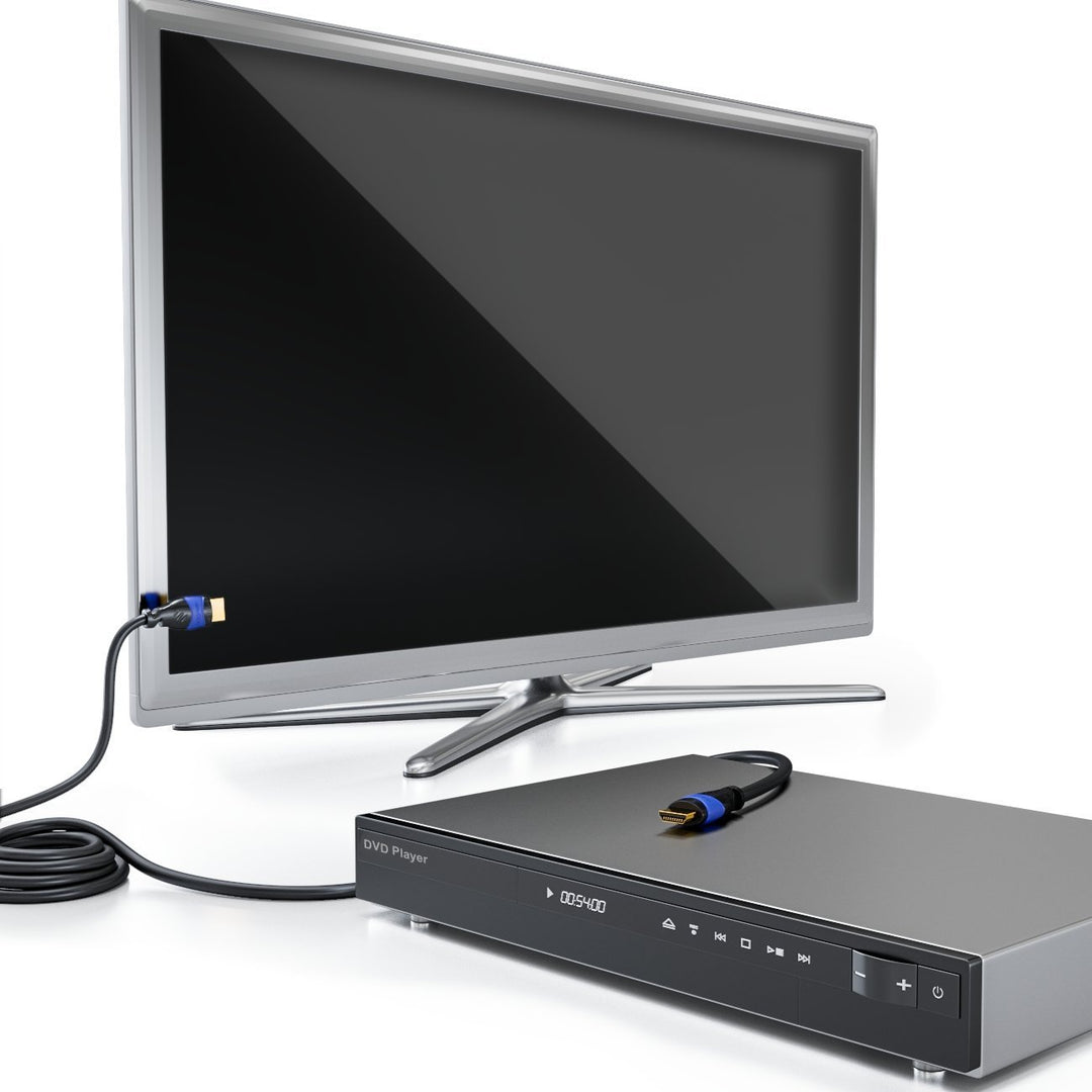 deleyCON HDMI Kabel SET - 3x 1m kompatibel zu HDMI 2.0a/b/1.4a - UHD 4K HDR 3D 1080p 2160p ARC - Hig