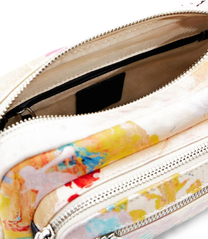 Desigual Women's Bag_MANCHAS_Cambridge Mini 1001 RAW, White