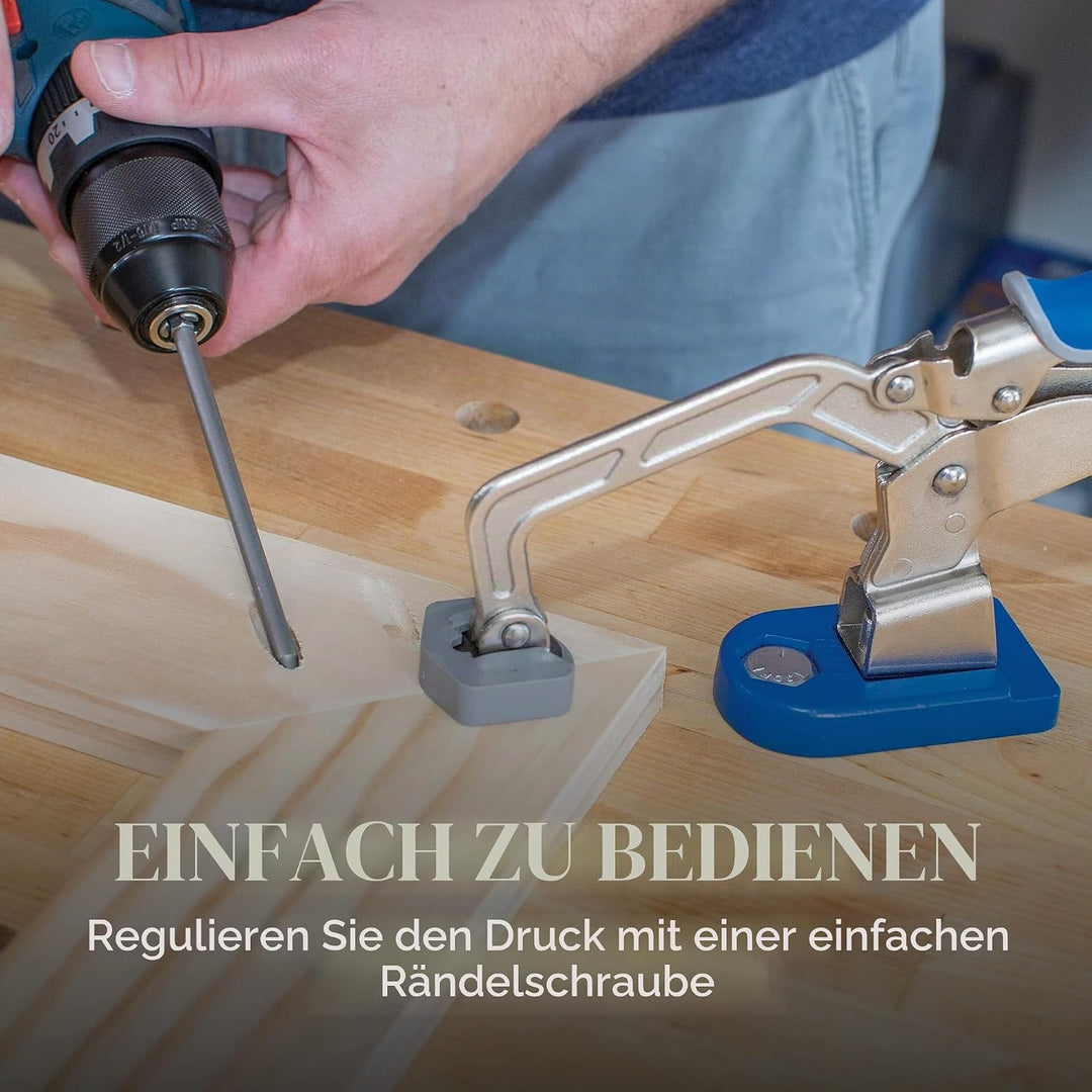 KREG® Bankklemme mit Bankklemmfuss Blau