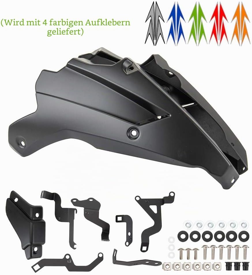 Fayedenicy Motorrad Bellypan Belly Pan Motor Spoiler Verkleidung Abdeckung Karosserierahmen Kit Schu