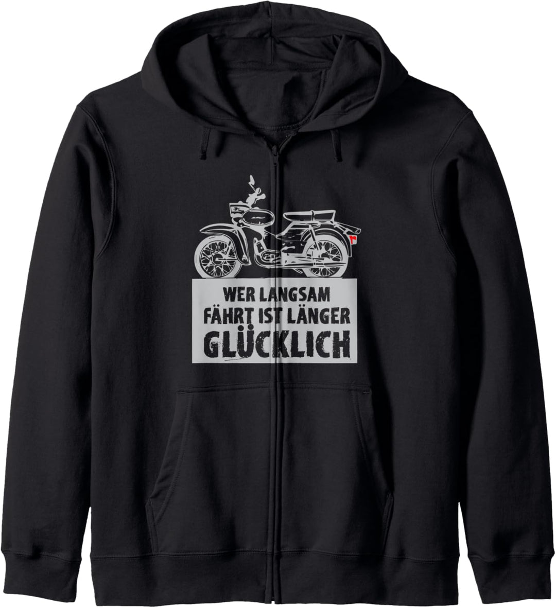 Moped Spruch Simson Star Kapuzenjacke