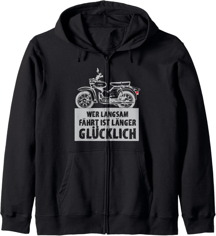 Moped Spruch Simson Star Kapuzenjacke