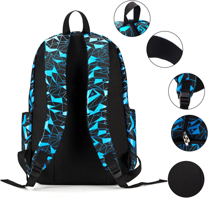 Bunie Schulrucksack Jungen Teenager Kinder Schulranzen Junge Rucksack Mädchen Coole Grosse Kinderruc