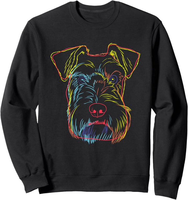 Hund Schnauzer Sweatshirt