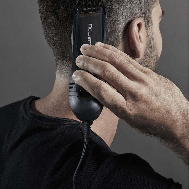 ‎Rowenta Airforce Ultimate Haar- und Bartschneider, integriertes Absaugsystem, Mini-Präzisionstrimme