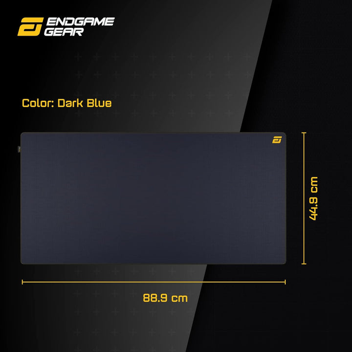 ENDGAME GEAR MPC 890 Cordura XXL Gaming Mauspad - 89 x 45cm - Fransenfreie Ränder - Cordura Gewebe -