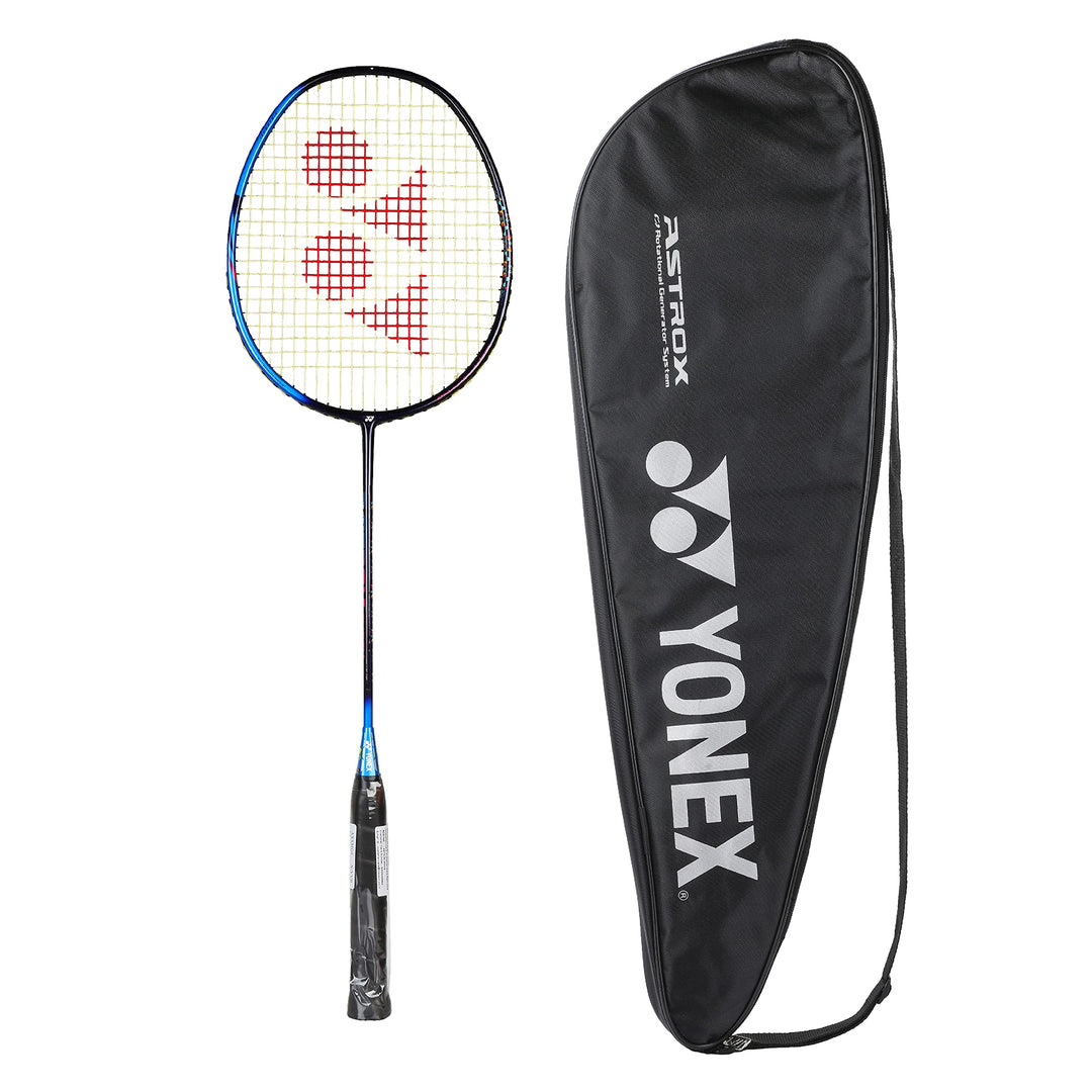 YONEX Smash Badmintonschläger (G4, 73 g, 12,7 kg Spannung) schwarzblau, schwarzblau